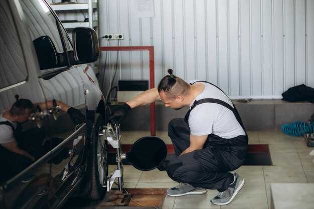 Процесс замены фланца