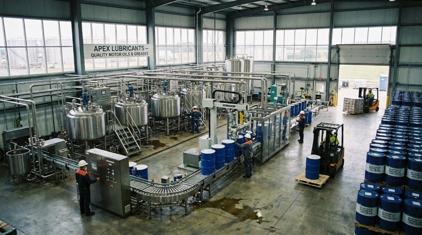 Завод производства смазочных материалов: развитие отрасли в России и возможности Alpha Oil